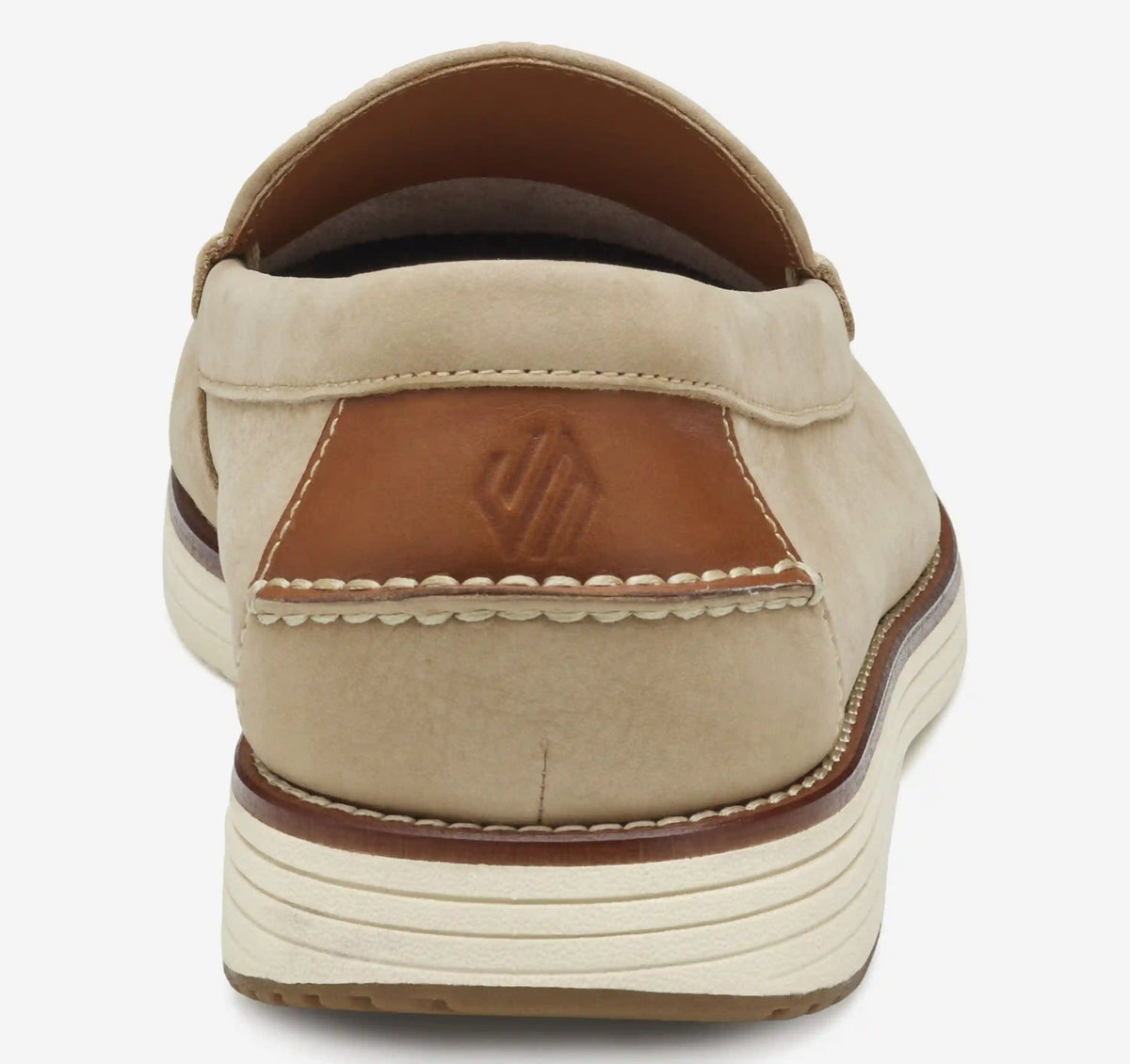 Upton Perfed Venetian Loafer - Taupe Nubuck