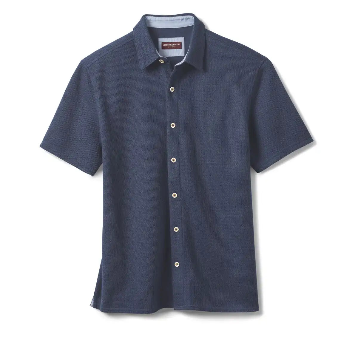 Linden Textured Short-Sleeve Shirt