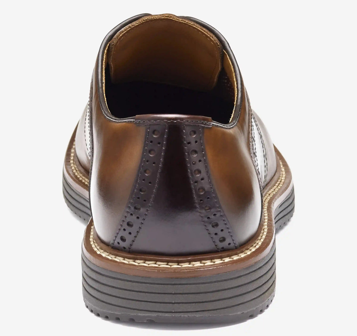 Upton Saddle - Tan/Mahogany Full Grain