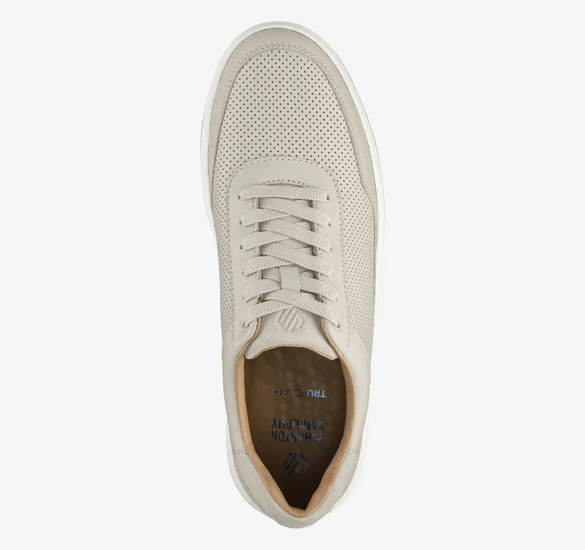Dawson Perfed U-Throat - Beige Full-Grain Leather