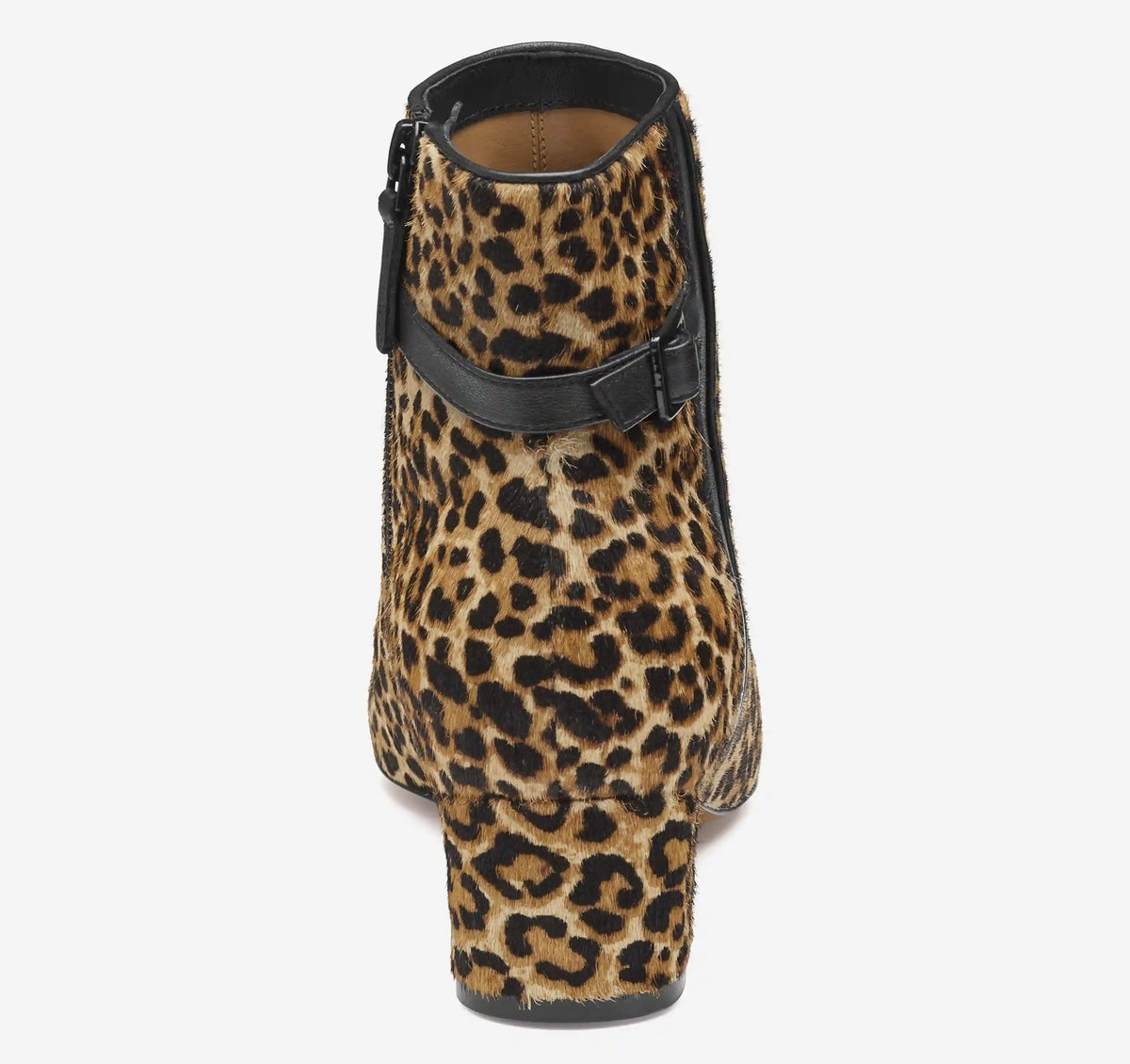 Sienna Belted Bootie - Leopard Haircalf