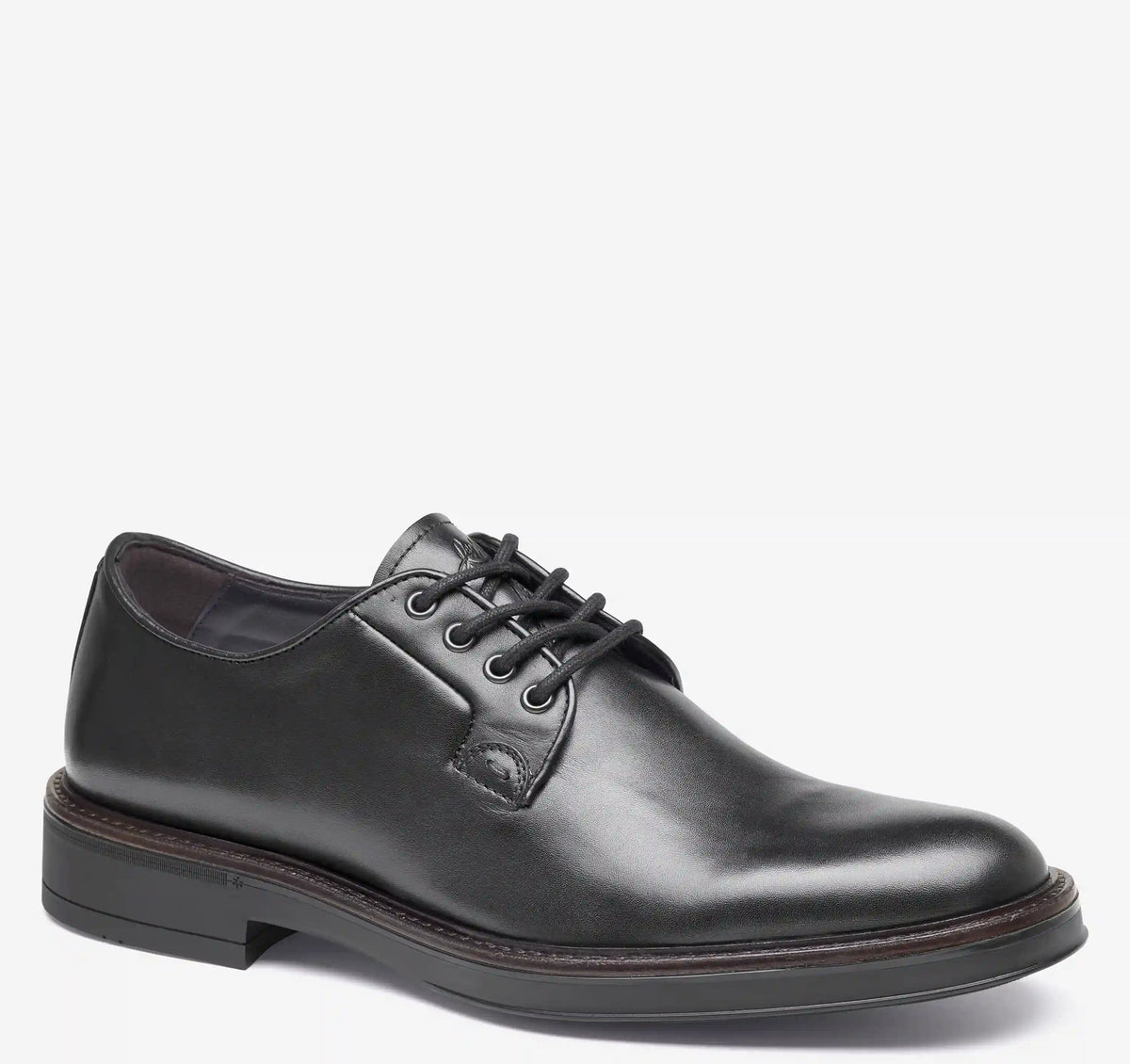 Brady Plain Toe - Black Hand-Finished Full-Grain Leather