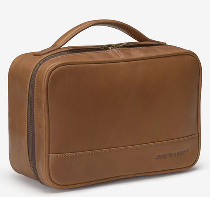 Rhodes Travel Kit - Tan Full Grain