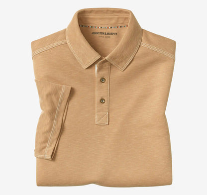 Vintage Slub Polo - Ginger