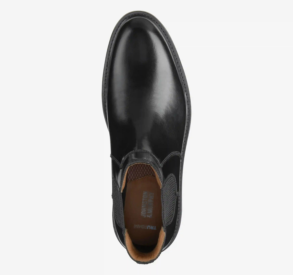 Upton Chelsea Boot - Black Full Grain Leather