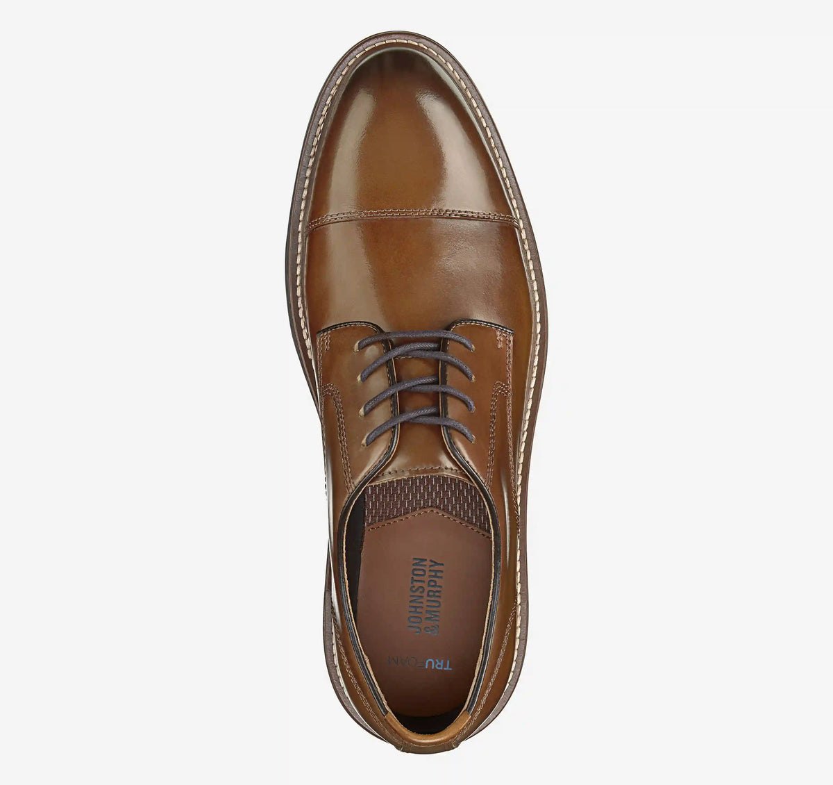 Upton Dress Cap Toe - Tan Full Grain