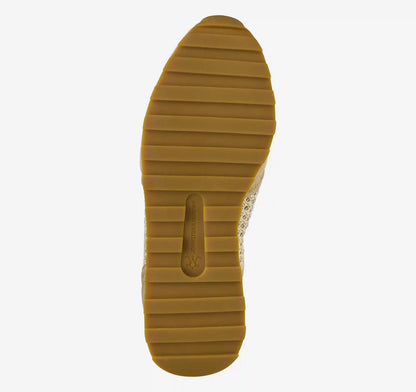 Piper Crochet Lace-Up - Sand Suede/Crochet