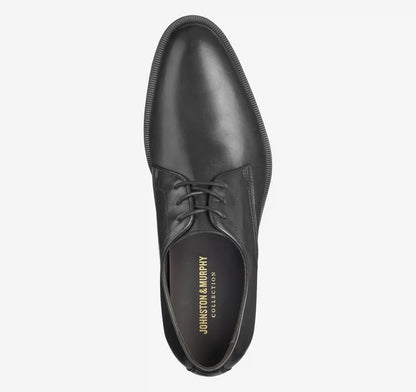 Redford Plain Toe - Black Full-Grain Leather