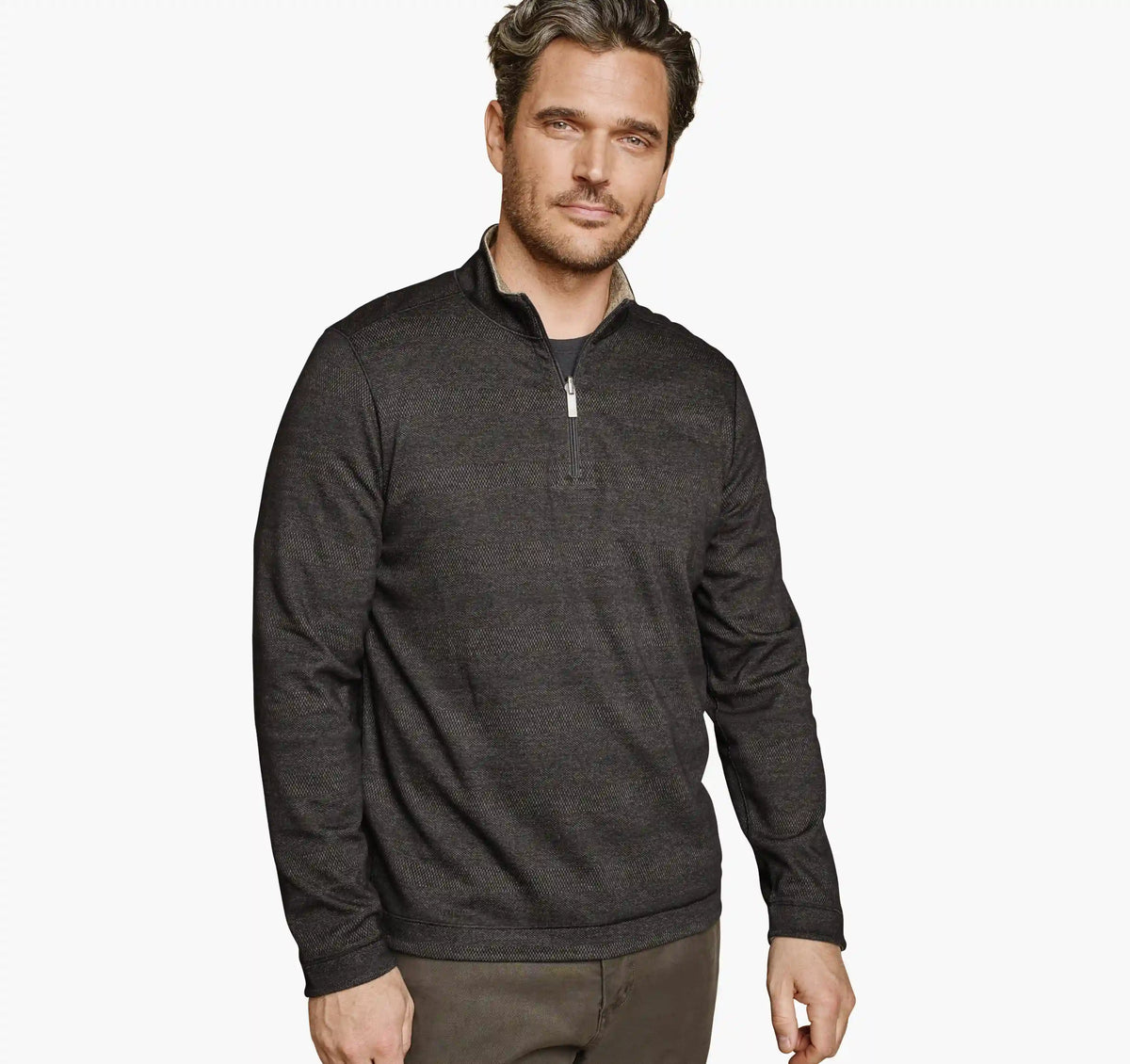 XC+™ Fusion Reversible Quarter-Zip - Black/Gold