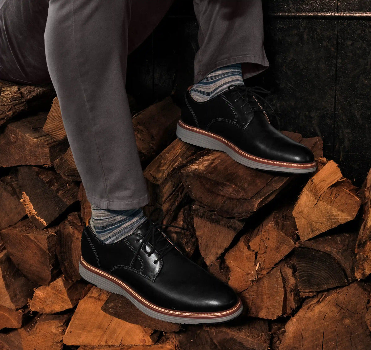 Upton Plain Toe - Black Full Grain
