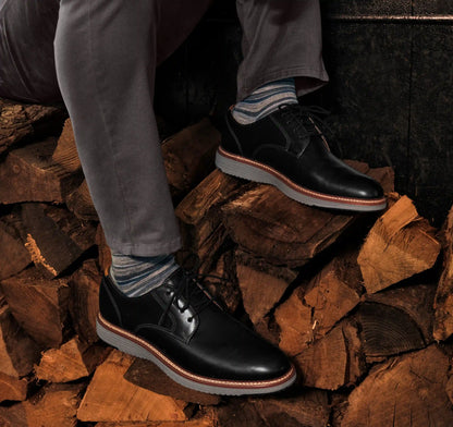 Upton Plain Toe - Black Full Grain