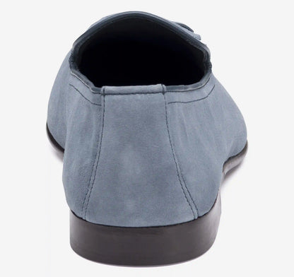 Taylor Tassel Loafer - Denim Italian Suede