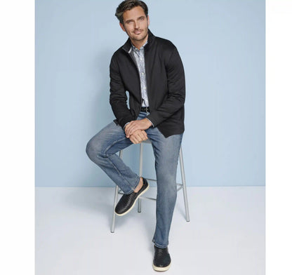 Essential Full Zip - Black