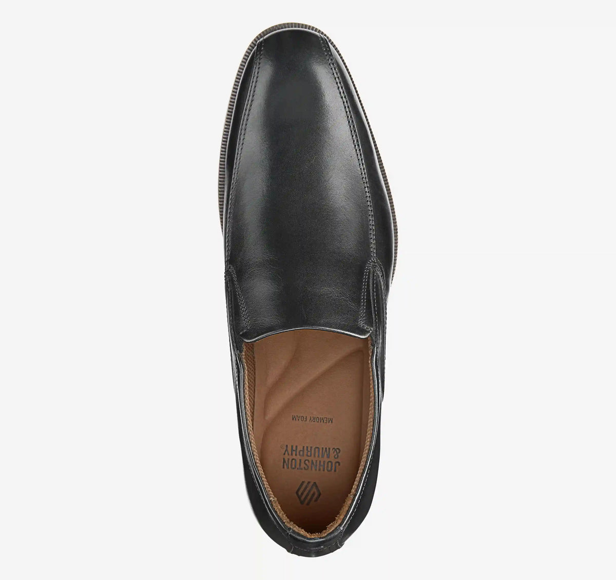 Reeve Run-Off Venetian Loafer - Black Full Grain