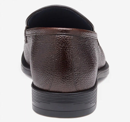 Flynch Bit Loafer - Mahogany English Scotch Grain