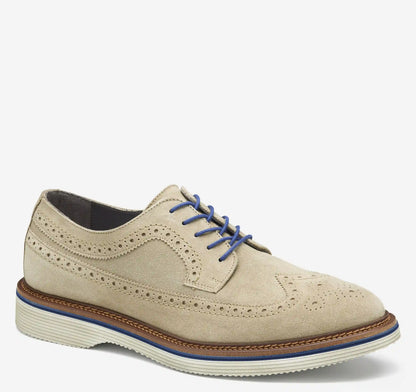 Jenson Longwing - Taupe Italian Suede