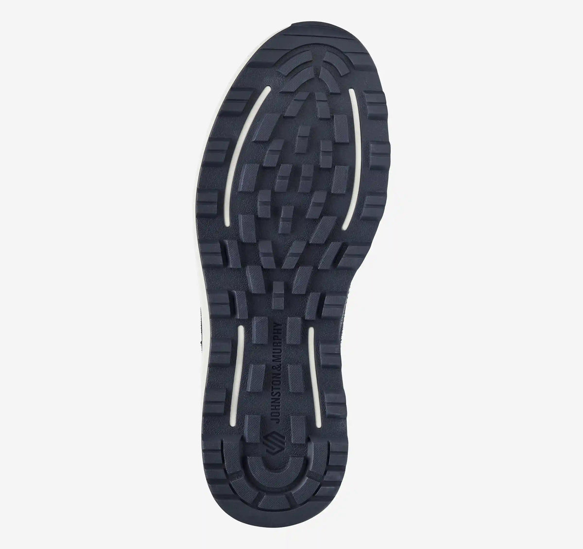Lucas U-Throat - Navy Full-Grain Leather/Suede