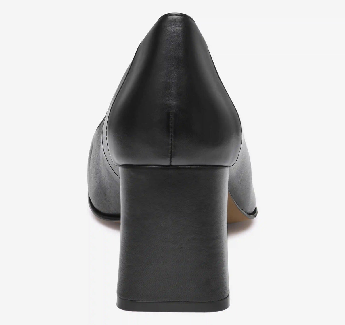Whitney Pump - Black Glove Leather