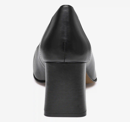 Whitney Pump - Black Glove Leather