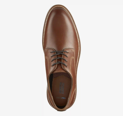 Upton Plain Toe - Tan Full Grain Leather/Green Sole