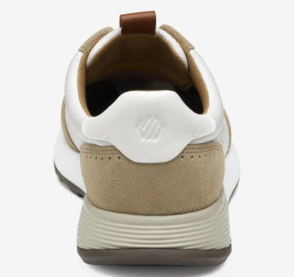 Kinnon T-Toe - Sand Suede/White Full Grain