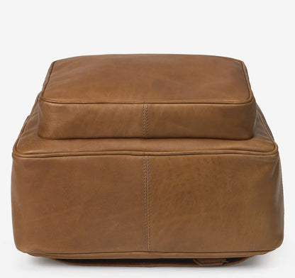Rhodes Backpack - Tan Full Grain