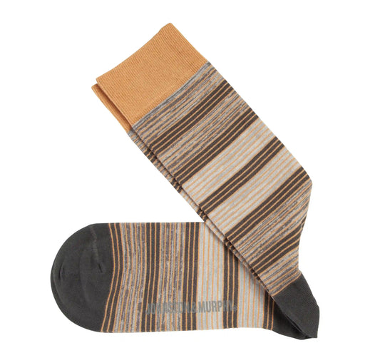 Novelty Socks - Tan Multi Gradient
