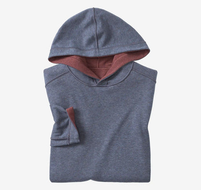 Icon Reversible Hooded Pullover - Berry/Blue