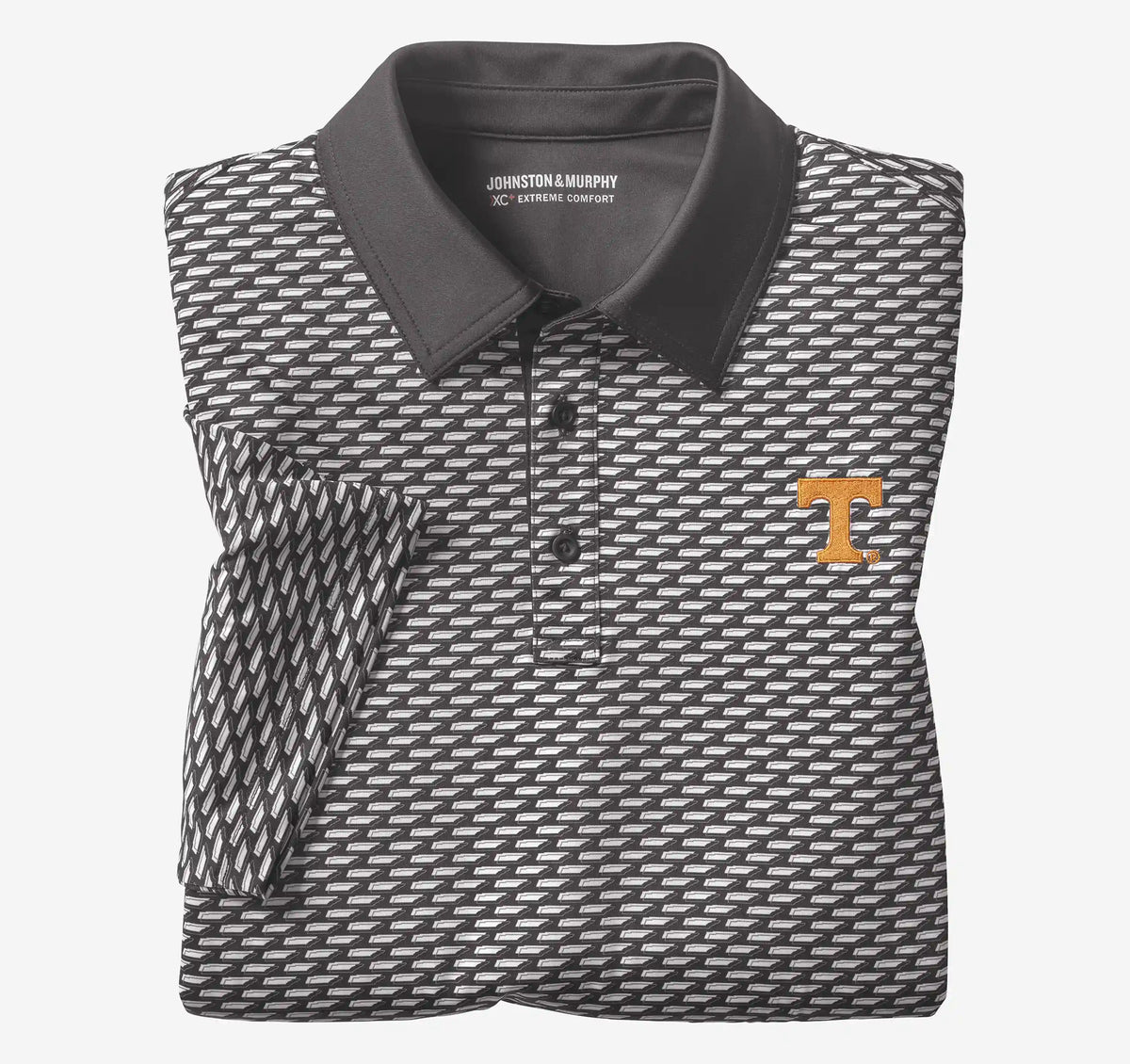 Collegiate XC+™ State Print Polo - University of Tennessee - Black