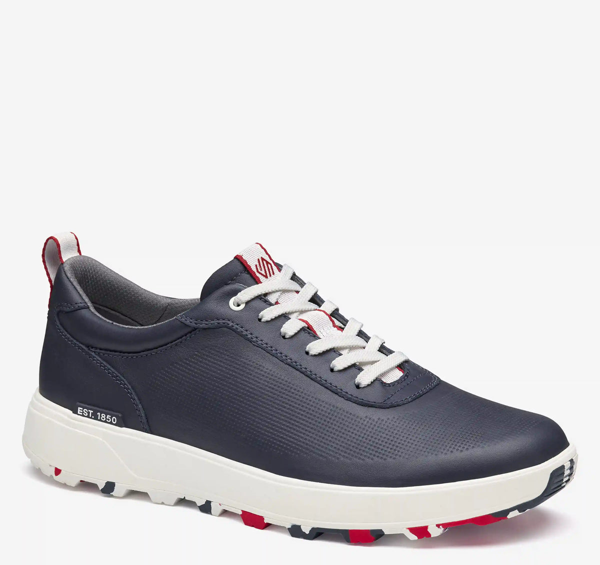 Lucas Waterproof U-Throat - Navy Waterproof Full-Grain Leather