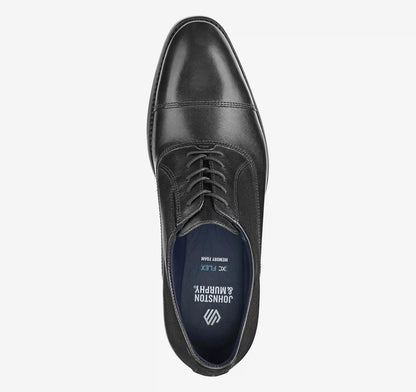 Landry Cap Toe - Black Full Grain