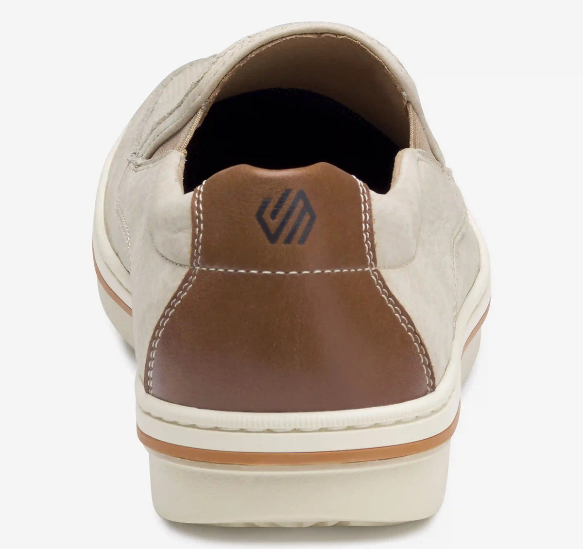 Bowling Moc Toe Venetian - Beige Embossed Nubuck