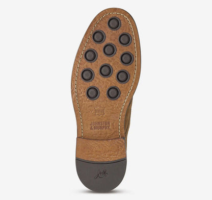 Ripley Wingtip - Snuff Waxed Suede