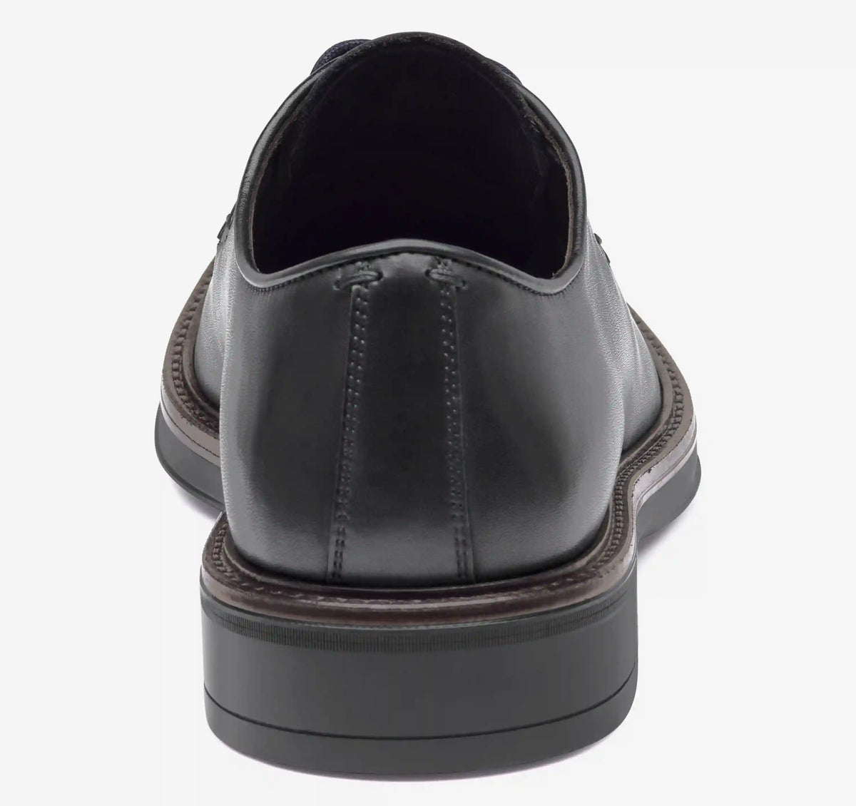 Brady Plain Toe - Black Hand-Finished Full-Grain Leather
