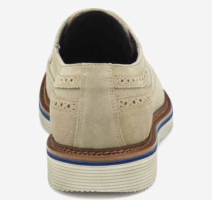 Jenson Longwing - Taupe Italian Suede
