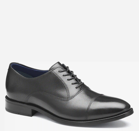 Landry Cap Toe - Black Full Grain