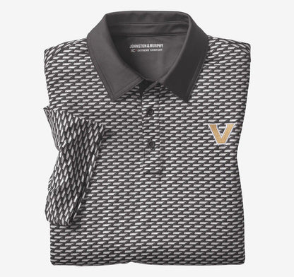 Collegiate XC+™ State Print Polo - Vanderbilt University - Black
