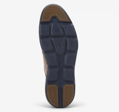 Larkin Wingtip - Tan Italian Calfskin