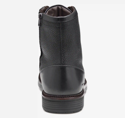 Latham Plain Toe Boot - Black European Calfskin