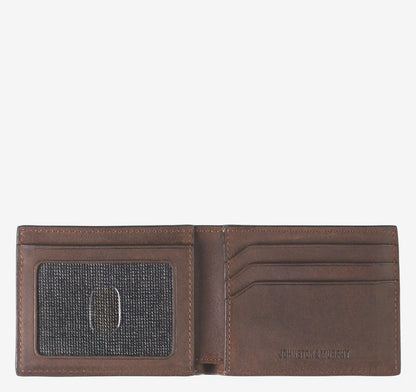 Rhodes Billfold Wallet - Brown Bomber Leather