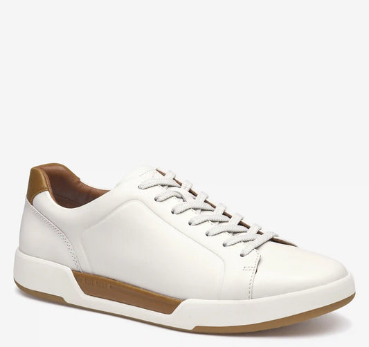 Kendall Lace-to-Toe - White Full-Grain Leather
