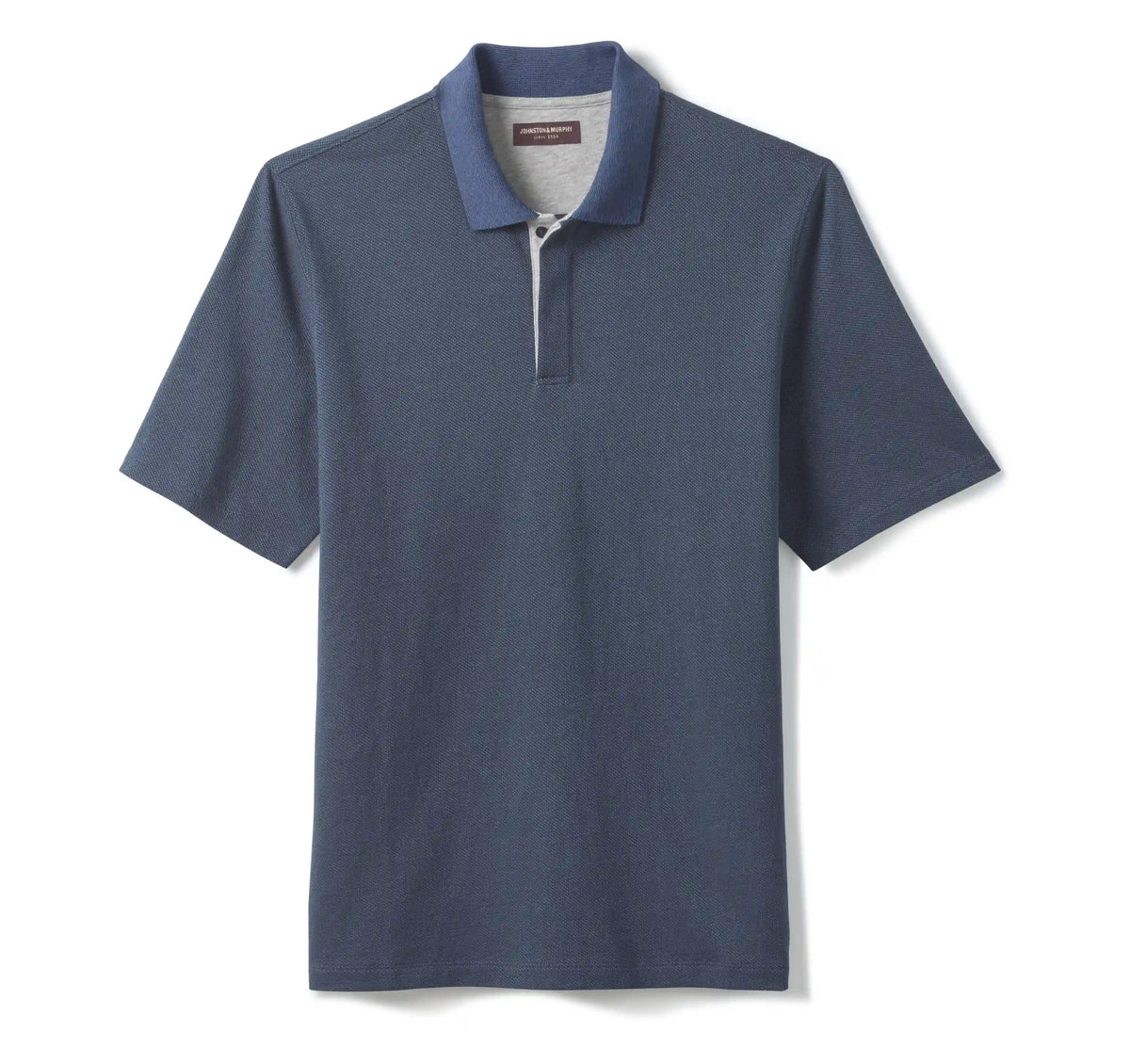 Tonal Polo - Navy Birdseye