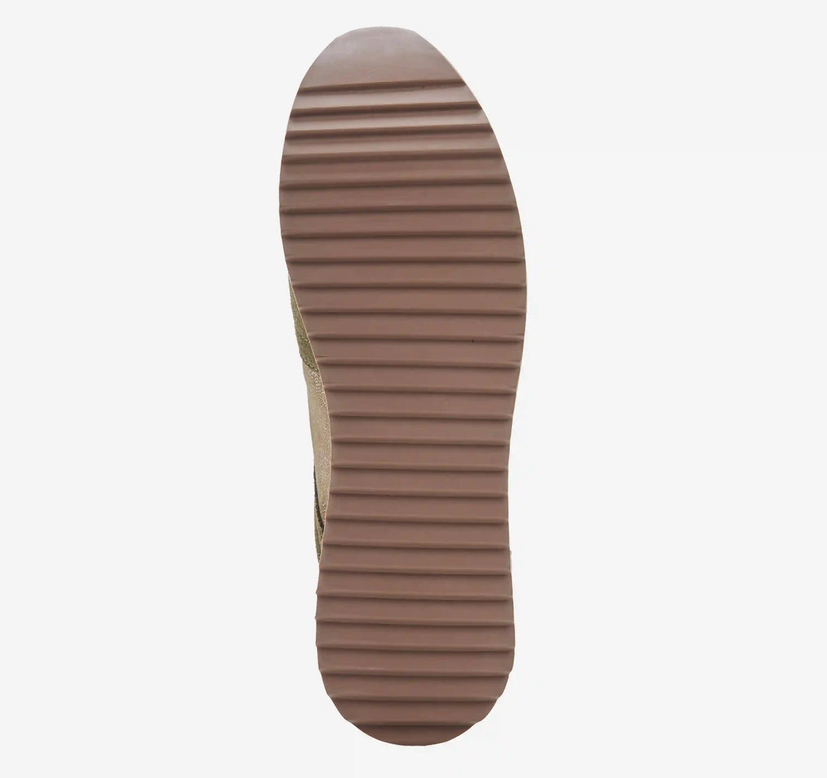 Gracie Colorblock Lace-Up - Olive Suede/Italian Metallic Kid Suede