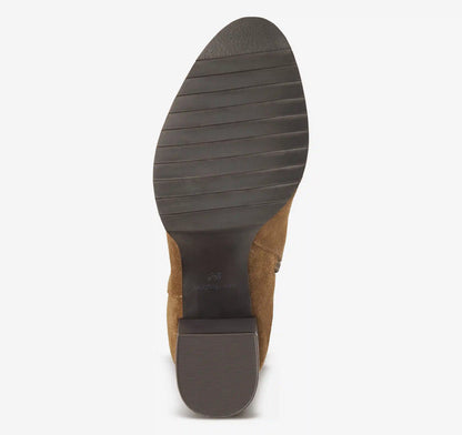 Izzie Bootie - Whiskey Waterproof Suede