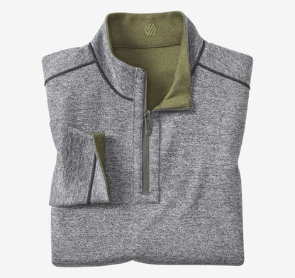 XC+™ Fusion Reversible Quarter-Zip - Olive/Navy