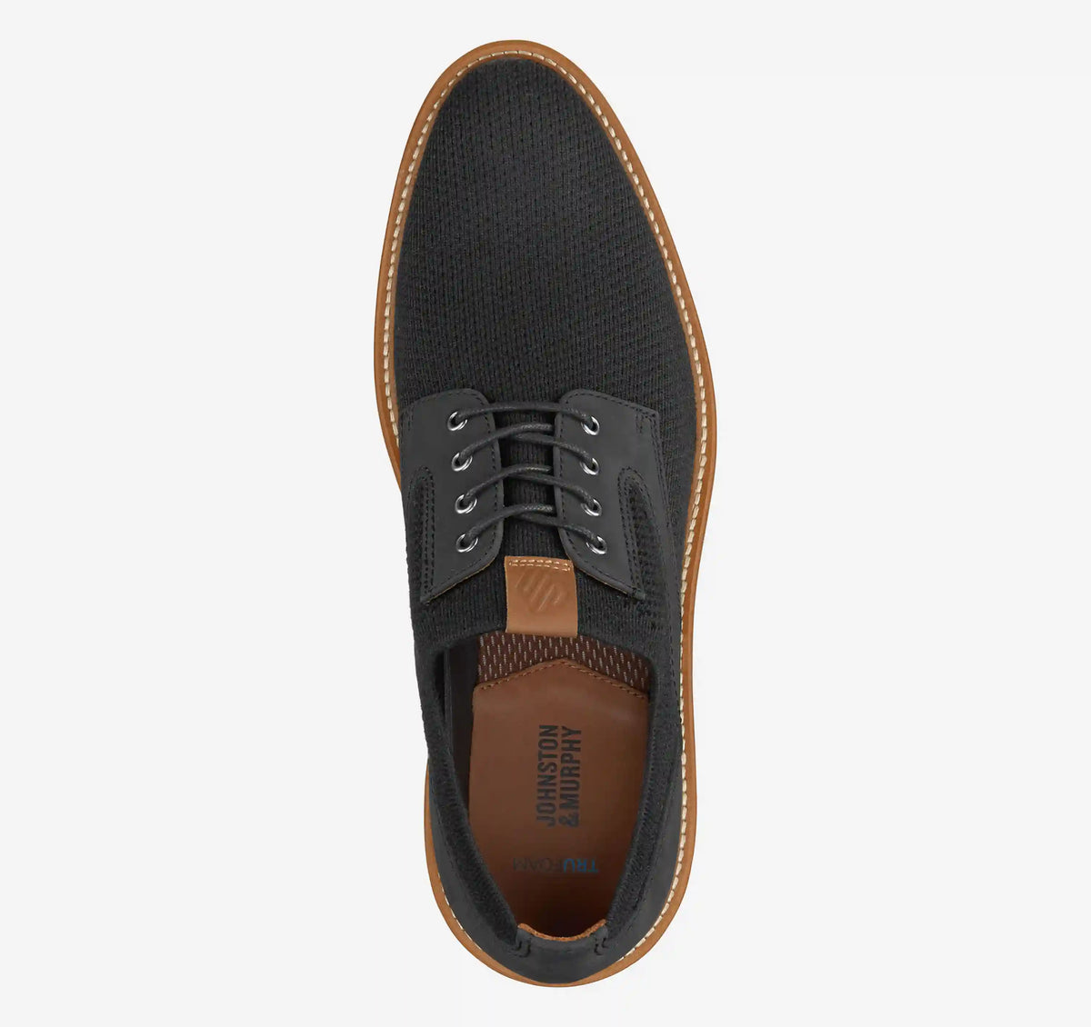 Upton Knit Plain Toe - Black Knit